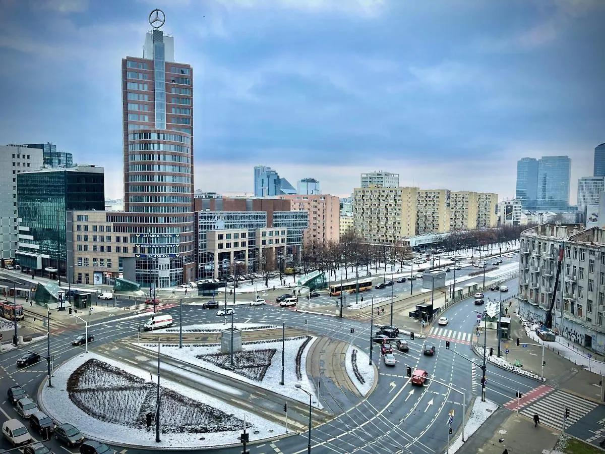 Апартаменты Super Apartament Green Rondo Onz Metro Nowe Wifi 300 Mb/S Aircondition Netflix Spotify Варшава
