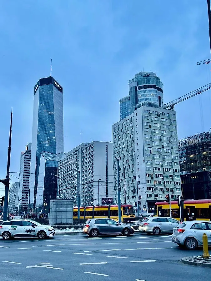 公寓 Super Apartament Green Rondo Onz Metro Nowe Wifi 300 Mb/S Aircondition Netflix Spotify 华沙