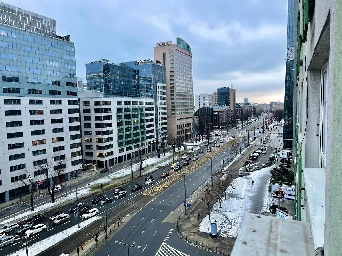 Super Apartament Green Rondo Onz Metro Nowe Wifi 300 Mb/S Aircondition Netflix Spotify 华沙