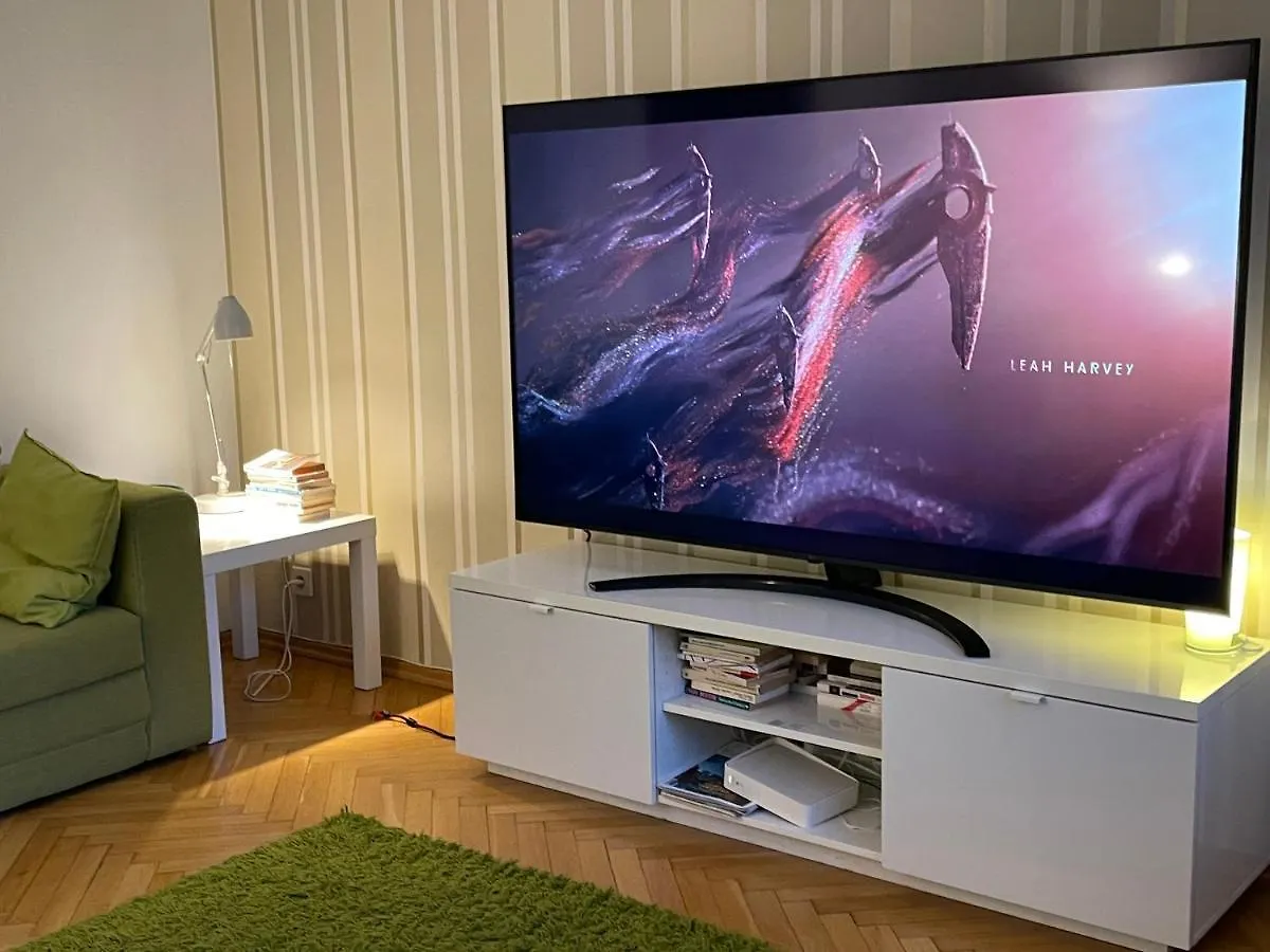 公寓 Super Apartament Green Rondo Onz Metro Nowe Wifi 300 Mb/S Aircondition Netflix Spotify 华沙