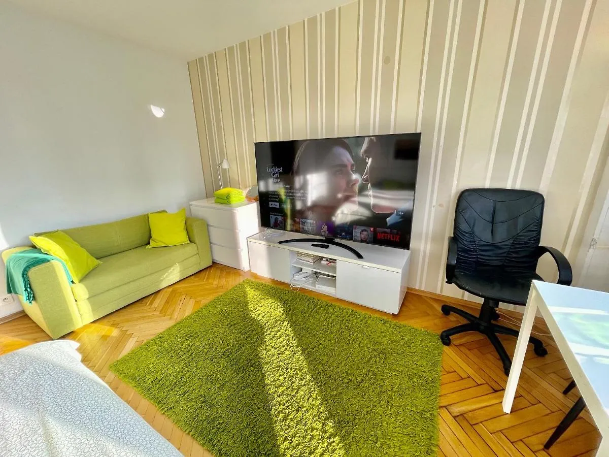 Super Apartament Green Rondo Onz Metro Nowe Wifi 300 Mb/S Aircondition Netflix Spotify 华沙